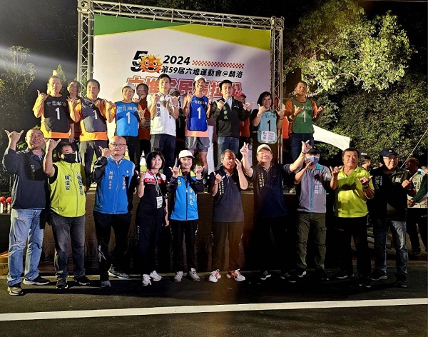 第59屆六堆運動會前哨賽 馬拉松2千跑者熱力開跑1