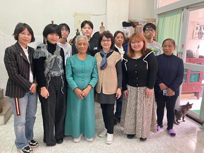 高雄部大講師夯到國外 文化交流跨國界 原住民傳統織布激創意 日學生：想結合和服！3