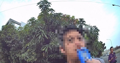 男子交通違規見警神情慌張，遭查獲酒駕
