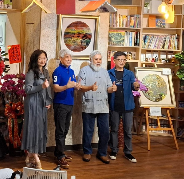 福華名品四位藝術家聯展 孫吳也 王建傑 宓雄 江風荷 淬煉重生光彩 展出三十多幅畫作6