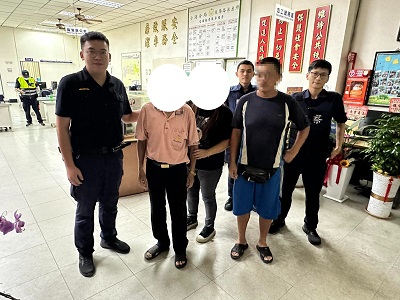 失智翁忘記回家的路，暖警巡邏發現帶回所提供食物，並通知家屬載回