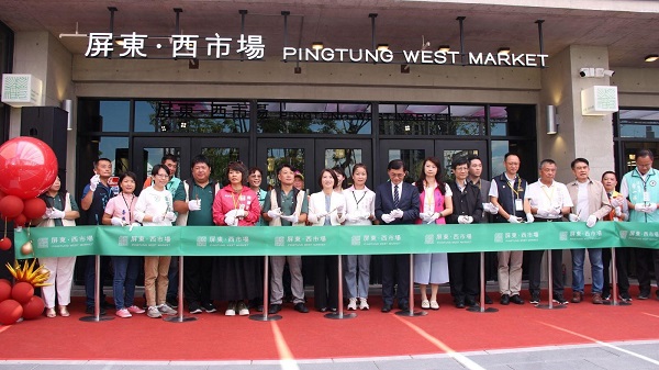 屏東西市場華麗轉身盛世開幕 蕭副總統贈好彩頭祝大發利市8