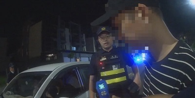 男一大早宿醉上路遭警查獲送辦