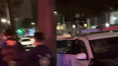向親人索錢遭拒 駕車衝撞 投擲寶特瓶汽油 駕車逃逸