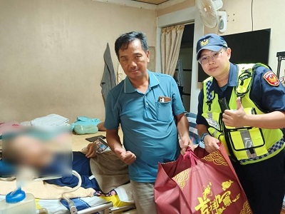 恆警媒介善心資源 關懷轄內弱勢族群1