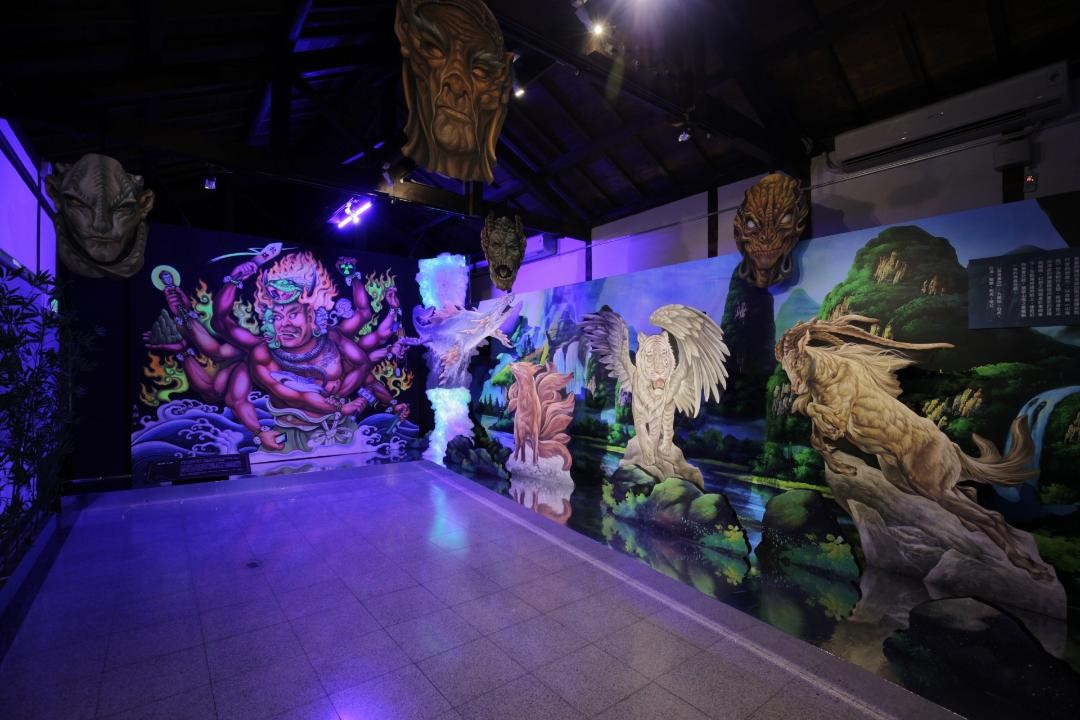 佈景畫師陳冠良於屏東戲曲故事館舉辦特展 邀您一起捧場欣賞1
