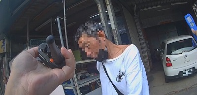男子騎電動車酒駕結果數值飆高破表