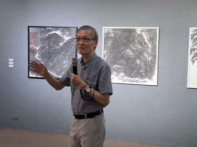 默‧墨 ─ 劉雄俊個展 靜觀劉雄俊的墨象世界1