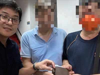 火鍋店老闆遺失皮夾，警迅速找到公司匯款單通知認領