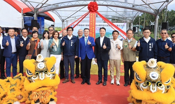 台27甲線新威大橋延伸至國道10號里港交流道工程動土 中央地方攜手推動高雄東九區域發展1