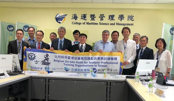 我國船員跨足歐盟！航港局助海大及高科大獲比利時認可1