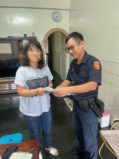 潮暖警化作及時雨 協助喪夫女申請急難救助金渡困境