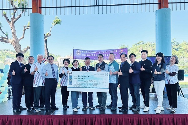 國際扶輪集資捐贈經費 贊助溪埔國小特色教學課程1