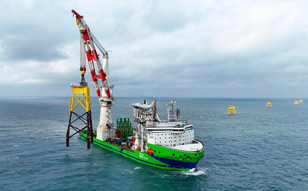 台船環海再簽訂渢妙風場水下基礎基樁及海上變電站運輸安裝合約1