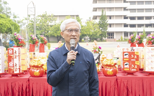 中鋼舉辦114年新春開泰祈福典禮 董事長黃建智擔任主典官2