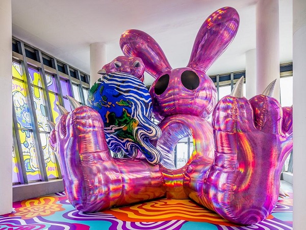 屏東看海美術館整修閉館 巨型怪獸即將登陸海口港1