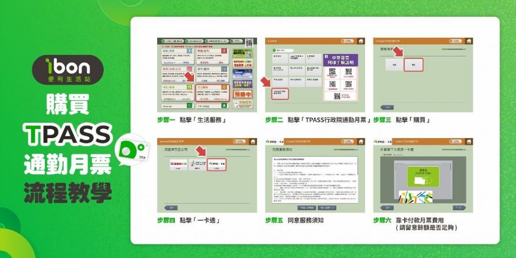 iPASS一卡通開通首家超商購TPASS月票 7-ELEVEN ibon 24小時服務超便利1