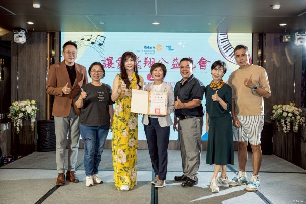 六大扶輪社攜手義大薩克斯風社溫暖家扶孩子1