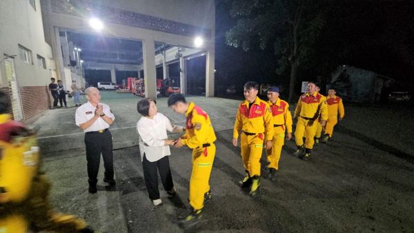 屏東特搜支援花蓮救災 完成使命榮耀歸隊1