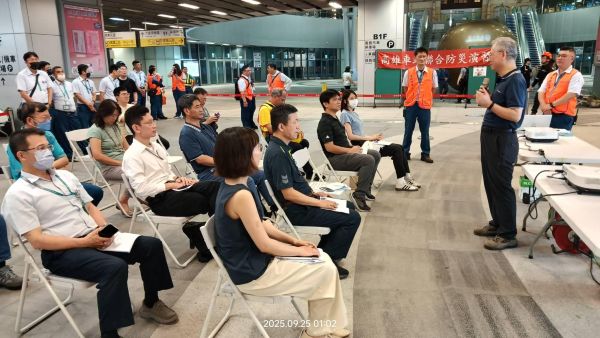 高捷攜手多單位辦理毒化物攻擊演練 強化跨局處災防應變能力1