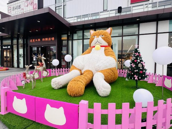 貓奴必衝 4米高原創人氣IP厭世「橘貓重重」高雄岡山樂購廣場重磅初登場 11