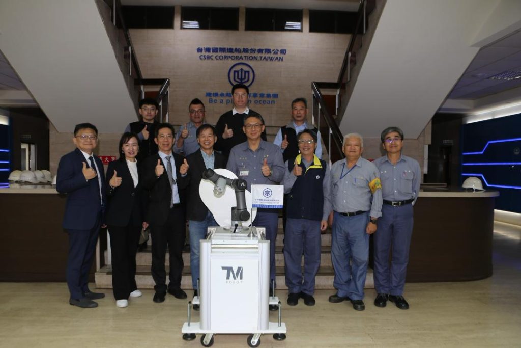 台船公司攜手達明機器人 推動協作手臂自動化加速造船產業智慧製造升級1