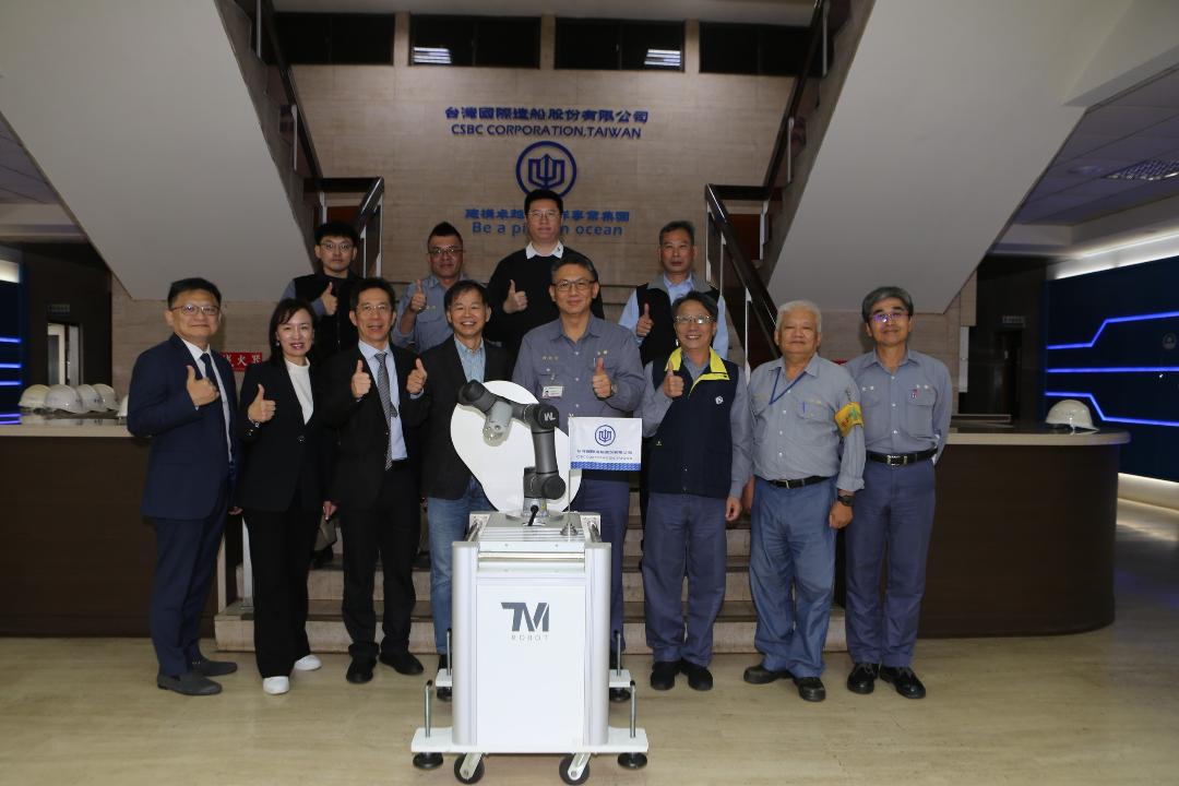 台船公司攜手達明機器人 推動協作手臂自動化加速造船產業智慧製造升級1