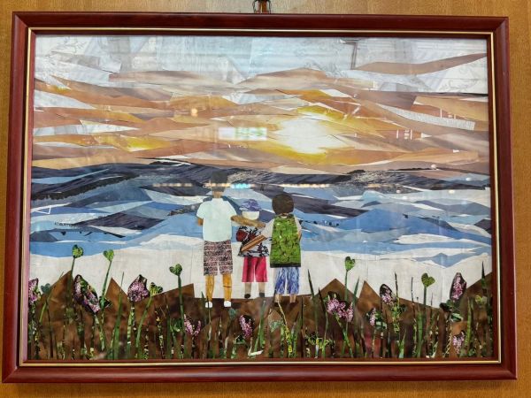 義大醫療攜手育田基金會「從碎片到完整」 拼貼畫展進駐癌治療醫院，用藝術點亮抗癌希望1