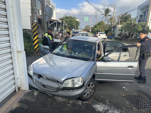 通緝毒犯落跑自撞 恆警用緝毒利器查獲喪屍菸彈毒駕1