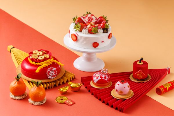 把新年過得更甜一點 JR 東日本大飯店台北「品頌坊」新春限定甜點，為早春寫下一口溫柔的開始1