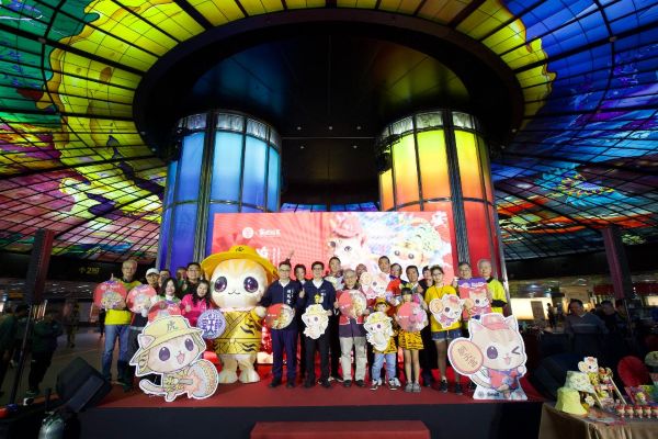 蜜柑站長攜手北港朝天宮創意跨界聯名 萌虎慶平安 高雄過好年1