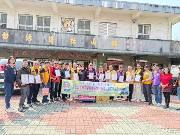 助力偏鄉交通再升級 華南獅子會捐贈幸福共享高雄GO專車1