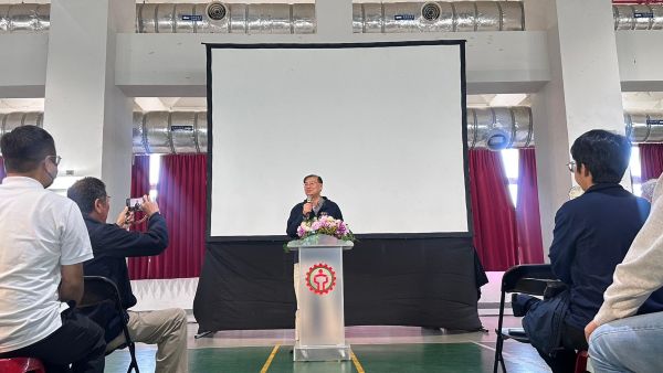 職訓班開訓典禮 勞工局長勉勵學員累積實力開創無限可能1