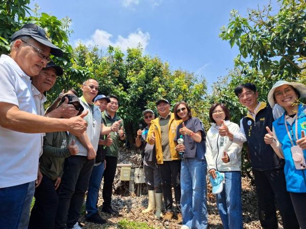 智慧灌溉助農抗旱 邱議瑩立委考察農田水利署高雄地區節水灌溉設施推動情形1