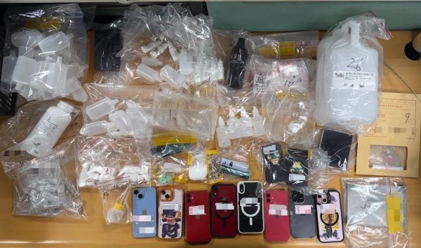 苓雅分局破獲毒品分裝場 緝獲毒鴛鴦 打擊毒品危害1