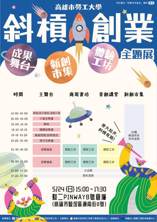 邀請勞工親子共學體驗 勞工大學主題展開始報名