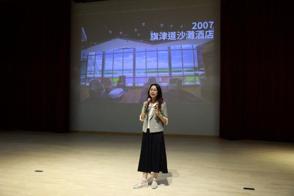 高雄大學《卓越講座》邀集團董座劉敏瑛 分享創業歷程1