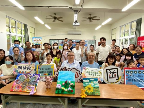 用色彩為生活打氣 岡山戶政陪伴新住民守護正能量1
