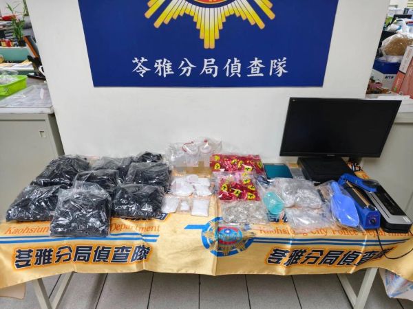 苓雅警抓獲毒駕並向上溯源 逮獲藥頭送進監獄過端午3