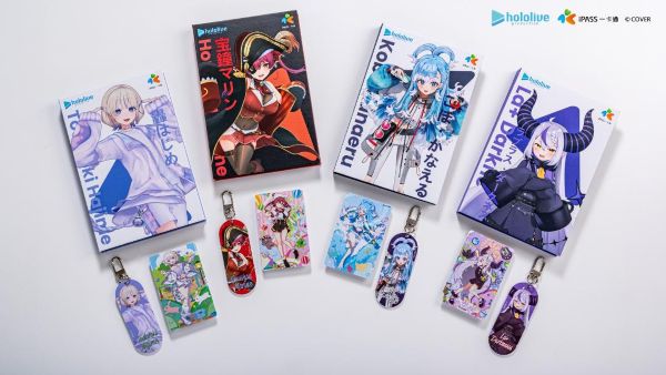 hololive Live@TAIWAN一卡通登場 四位成員化身童玩 少女