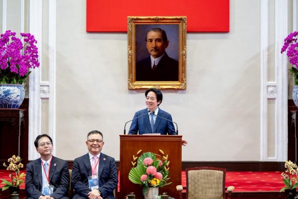 力挺2026世界連鎖加盟年會在台舉辦 賴清德總統接見台灣連鎖加盟促進協會1