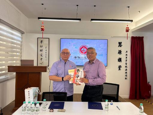 深化東南亞華人研究！高師大東南亞碩士班拜會大馬「華研」簽署合作備忘錄1