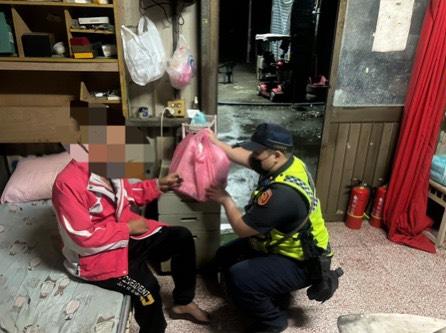 內埔警關懷轄內弱勢家庭