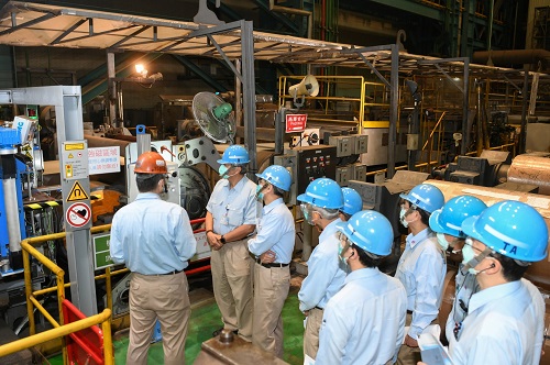 中鋼公司完成軋鋼三廠第二熱浸鍍鋅智慧製造產線建置