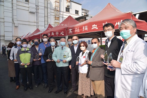 加工處前鎮科技產業園區舉辦「一同捐血，讓愛發揚，體會分享」愛心捐血活動
