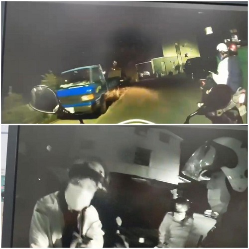後載豬隊友抽菸引起注意 小港警落實勤務盤查查獲酒駕、毒品案
