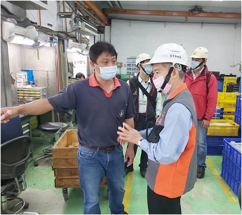 漢翔公司日前台中發生粉塵爆炸重大職災 殷鑑不遠 高市勞工局鎖定漢翔公司岡山廠區加強春安勞檢1