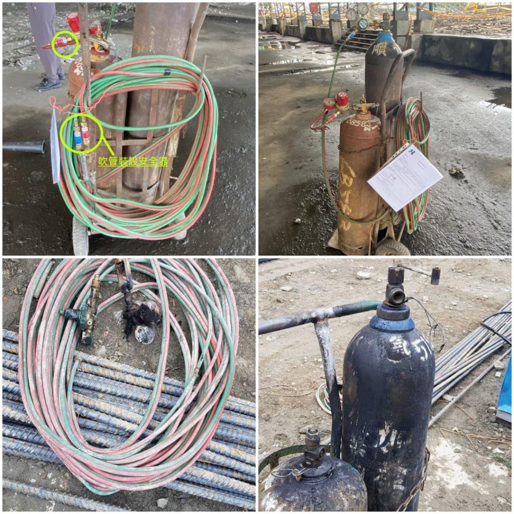 切割設備無安全裝置釀工地火災 遭高市勞工局開罰1
