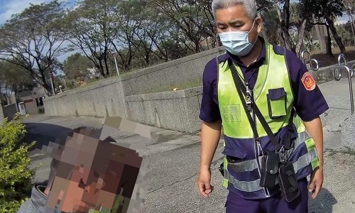 仁武警嚴格執行交通大執法 通緝男栽在未禮讓行人