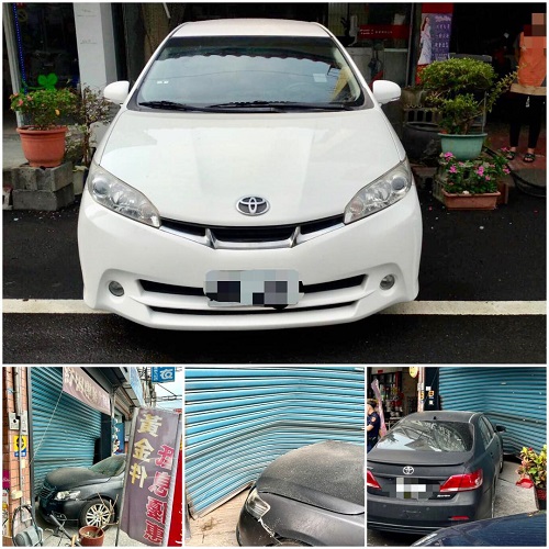 犯嫌開車衝撞2處店家大門 里港警分局火速掌握對象全力追緝中1